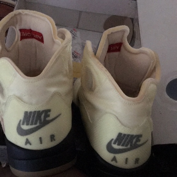 Jordan 5 Retro//Off White//Sail - Picture 6 of 10